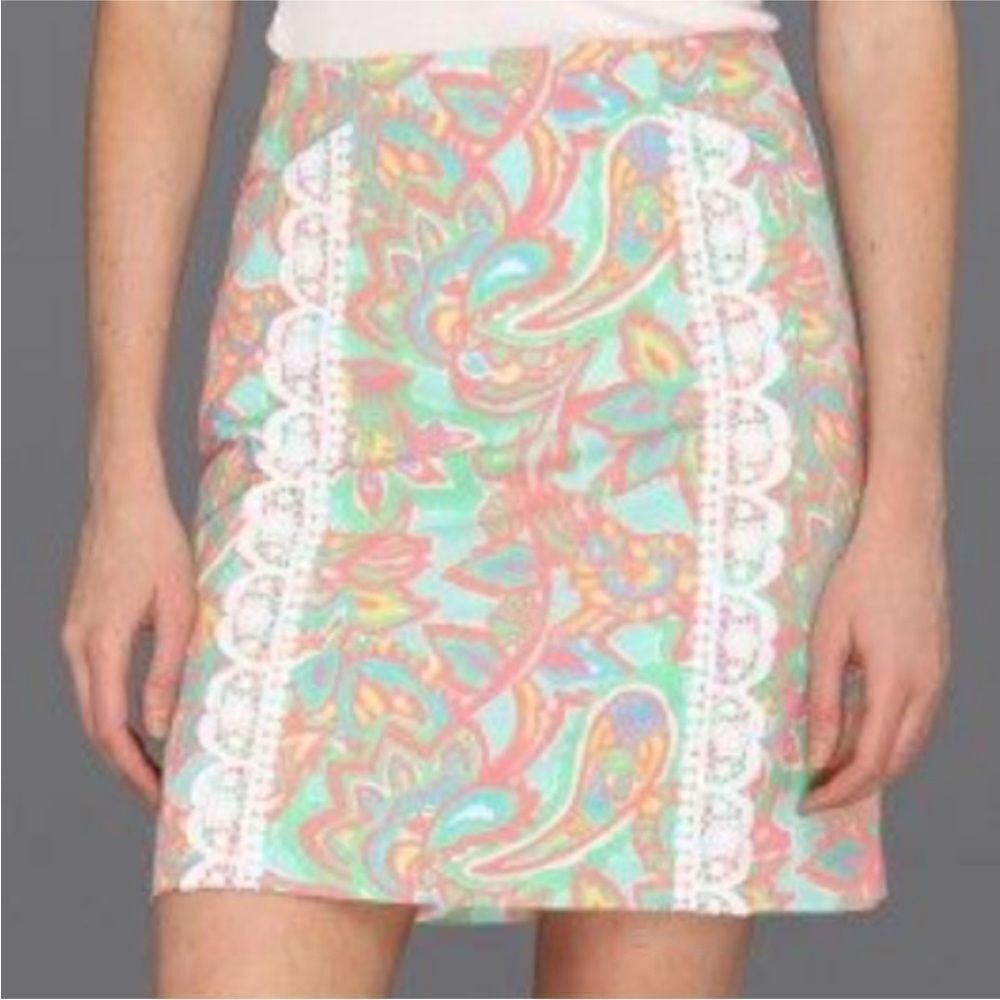 LILLY PULITZER Corrie Skirt in Make A Splash